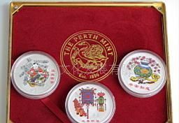 澳大利亚珀斯铸币局生肖彩银币 3盎司春节主题银币的文化价值与收藏前景